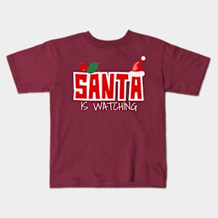 Watching Santa Kids T-Shirt